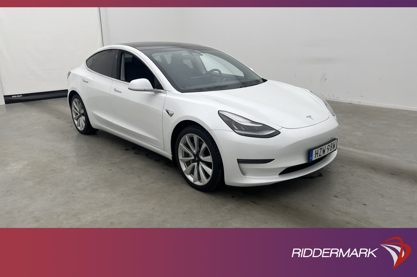 Tesla Model 3 Long Range AWD 440hk En-Brukare Uppgraderad-AP