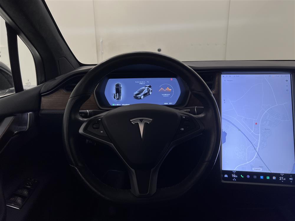 Tesla Model X 75D AWD 333hk Svensksåld Uppgraderad autopilot