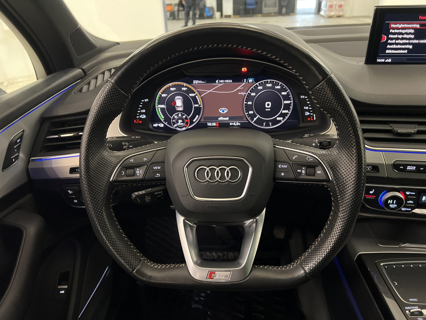 Audi Q7 e-Tron 3.0 TDI Q 373hk S-Line Pano Bose HUD Cockpit