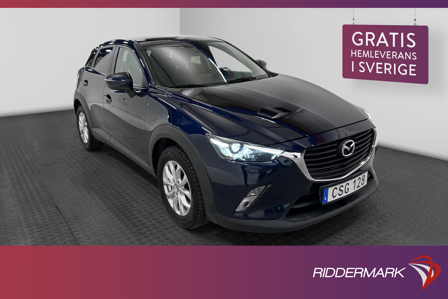 Mazda CX-3 2.0 SKYACTIV-G 120hk Keyless Navi Drag P-sensorer