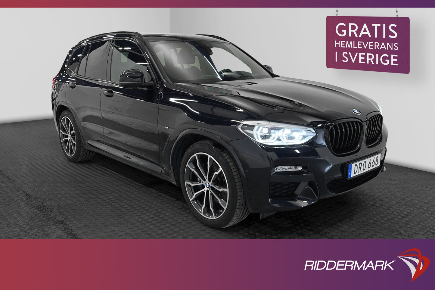 BMW X3 xDrive30d 265hk Innovation H/K Navi Bkamera Skinn HUD