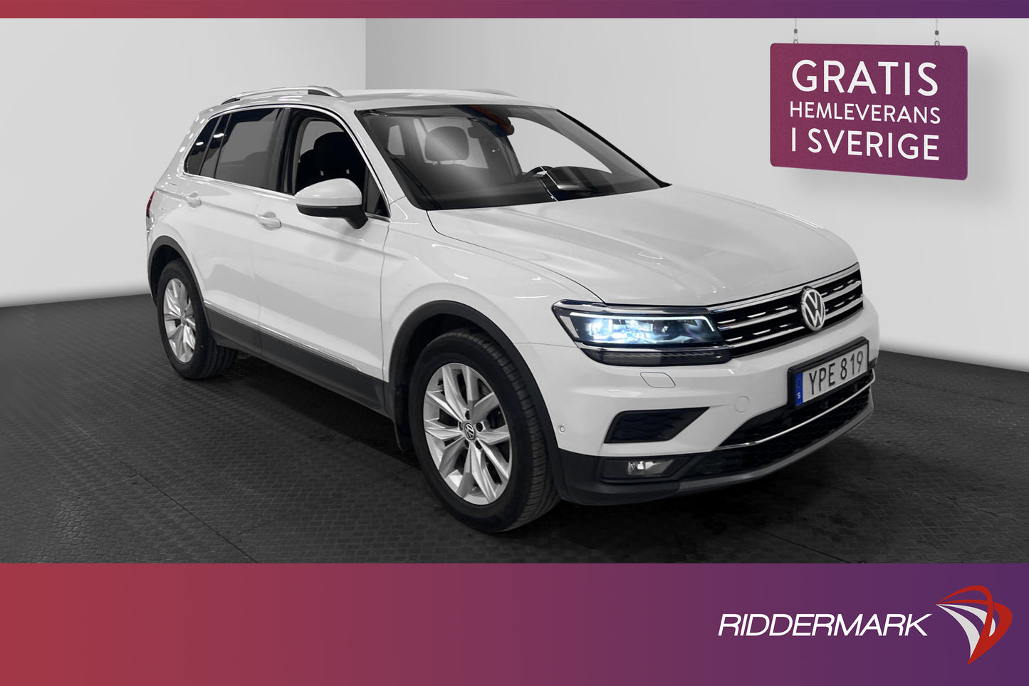 Volkswagen Tiguan 2.0 TDI 4M 190hk D-värm Cockpit 360°  Drag