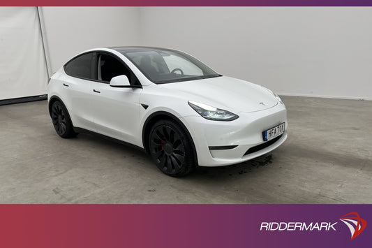 Tesla Model Y Performance AWD FSD Dragkrok Sv.Såld MOMS