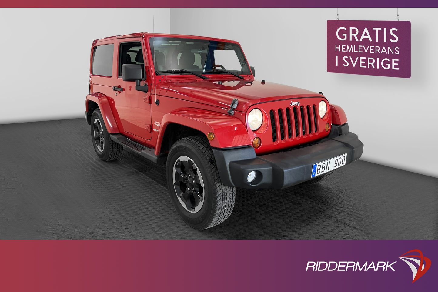 Jeep Wrangler Unlimited 3.8 4WD 199hk Sahara H/Soft-top Drag