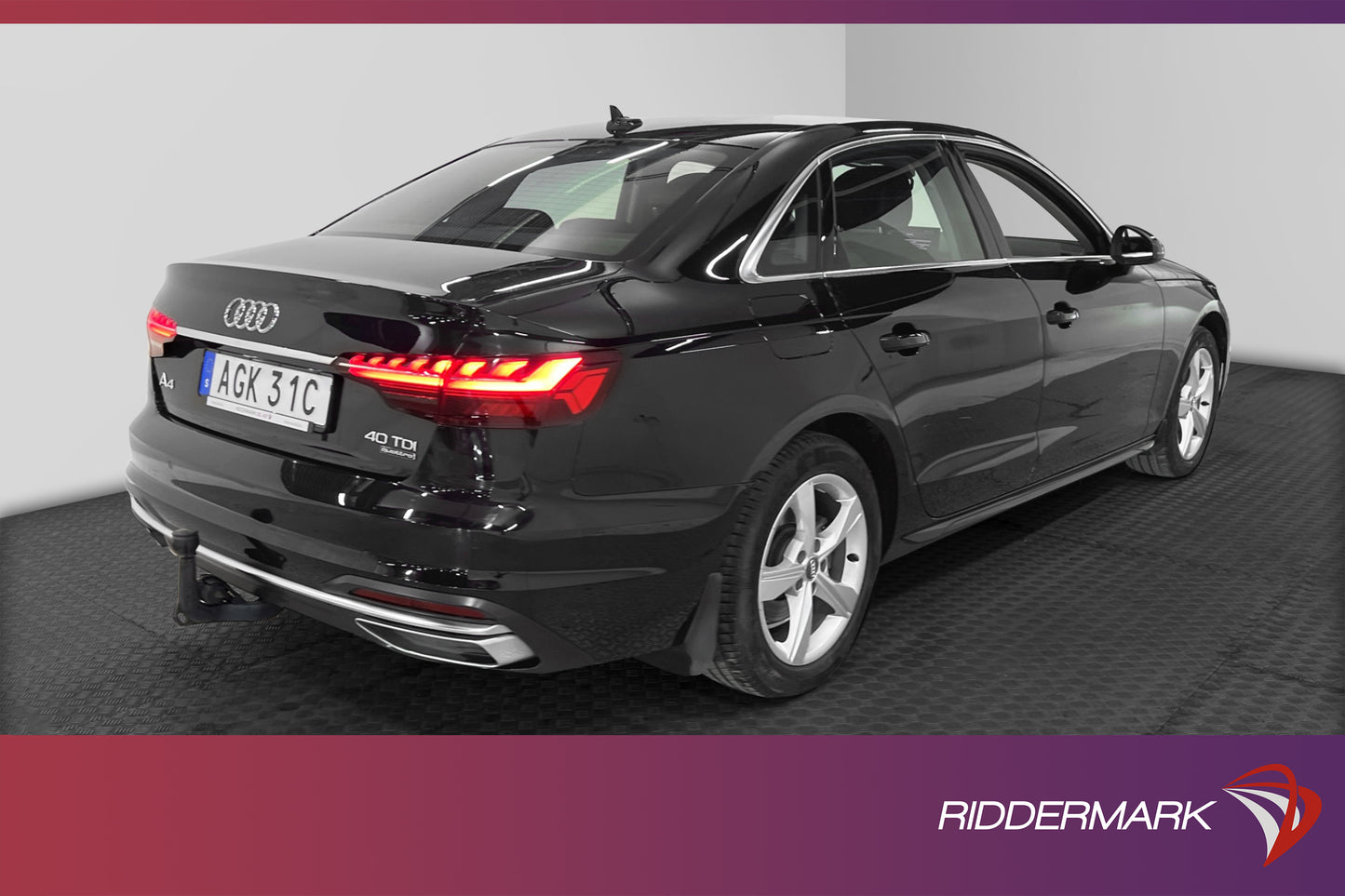 Audi A4 40 TDI 2.0 TDI Quattro 190hk Navi Dragkrok Adaptiv