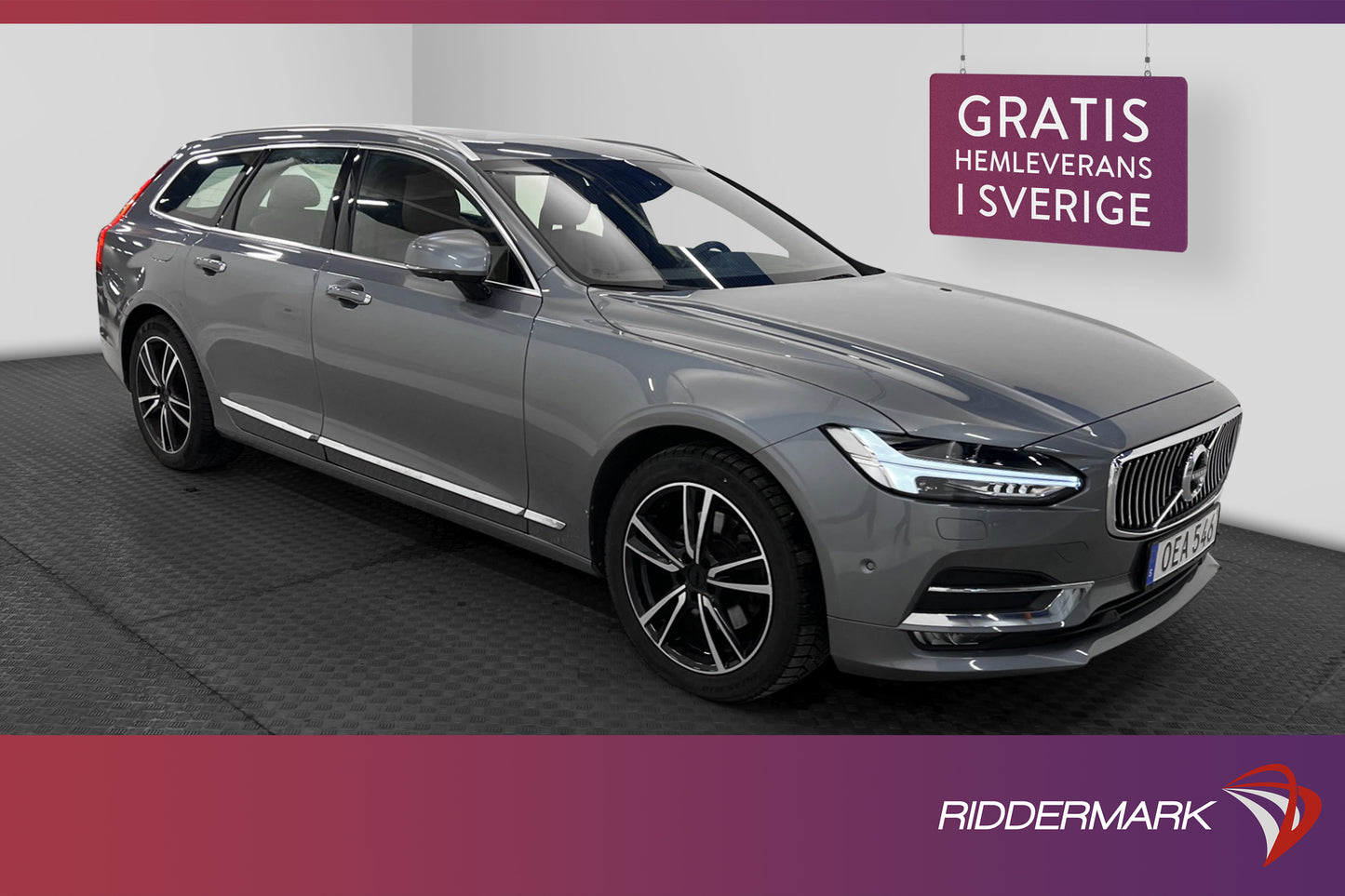 Volvo V90 D5 AWD Inscription D-Värmare VOC Pano B&W HUD 360°