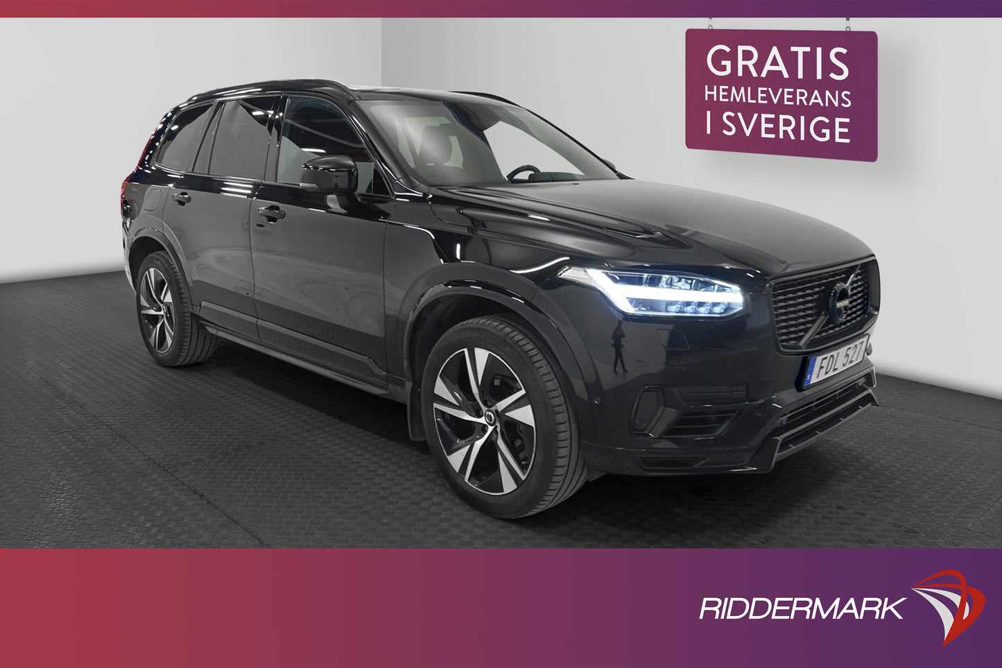 Volvo XC90 T8 TwEn AWD 407hk R-Design Pano Drag 360*