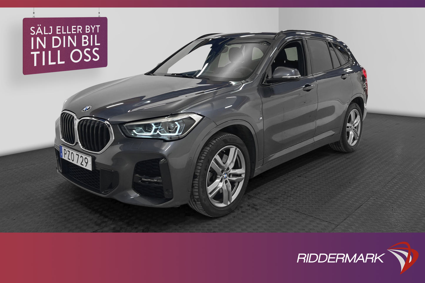 BMW X1 xDrive20d M Sport HuD B-kamera Navi HiFi Shadow Line