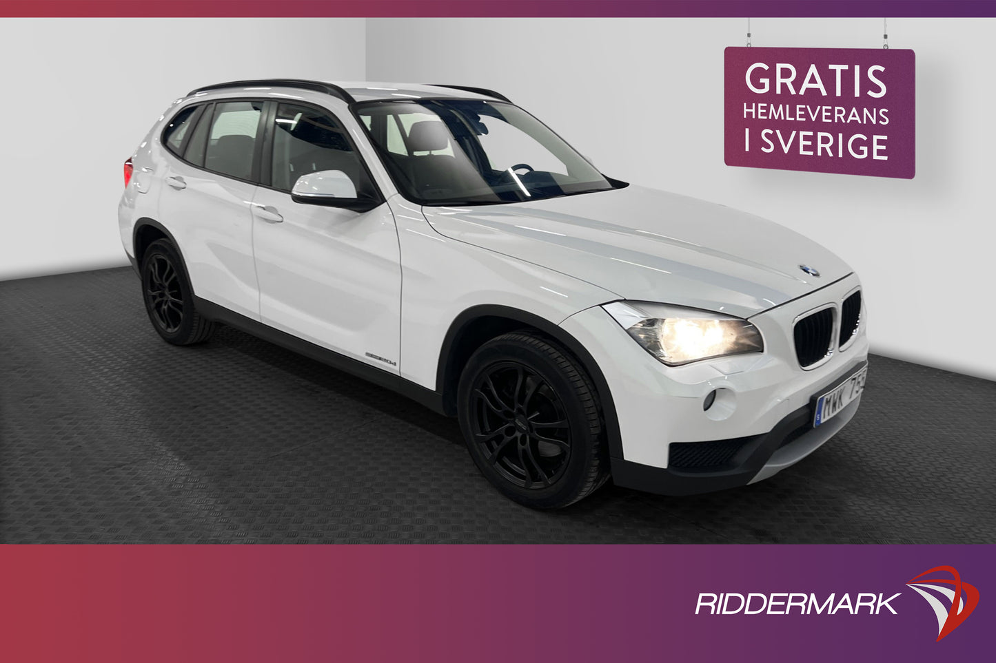 BMW X1sDrive20d 184hk Helskinn Dragkrok PDC-Bak 4,4L/100km