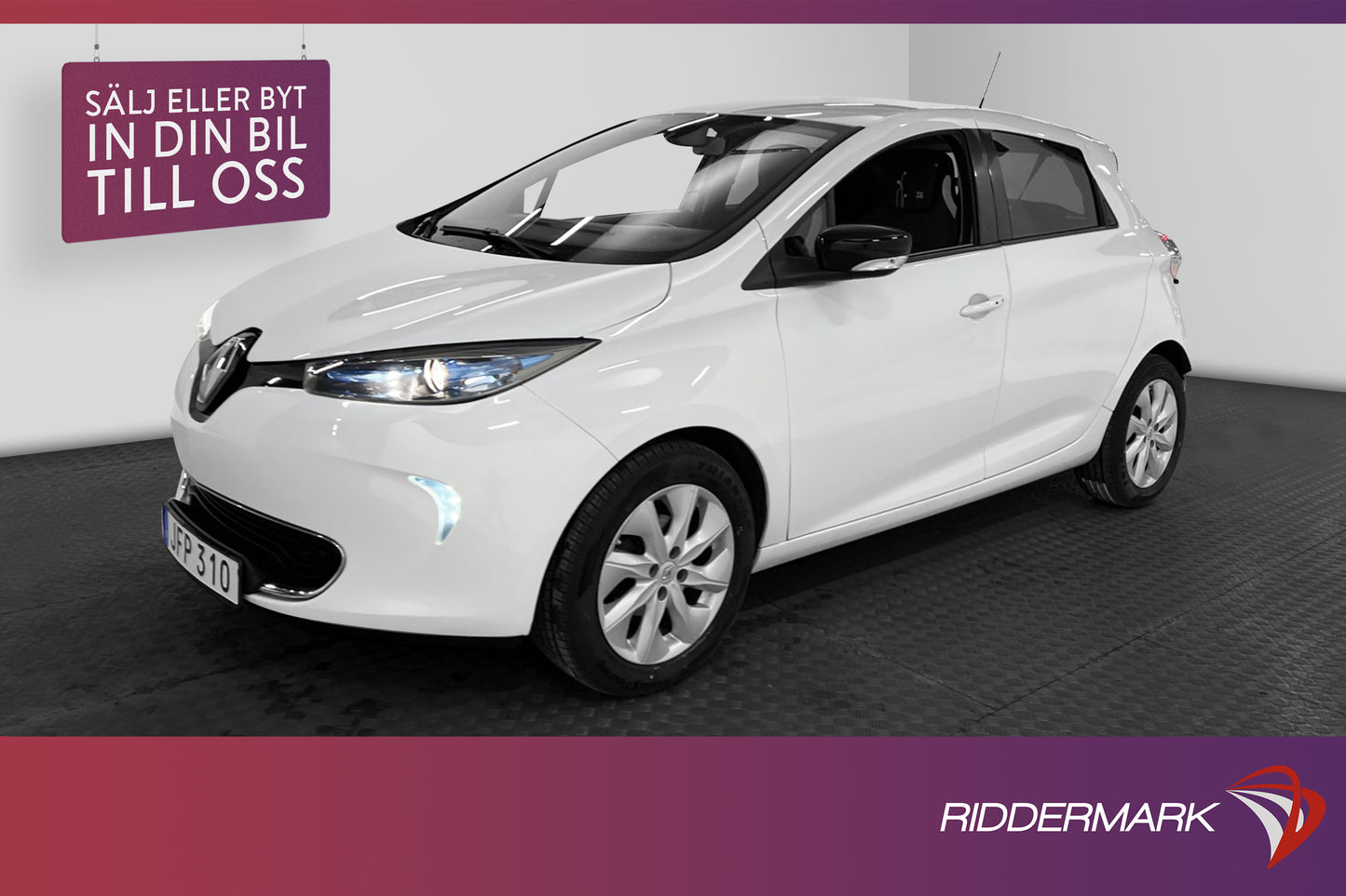 Renault ZOE R240 22 kWh 88hk Intens Batterihyra Kamera Navi