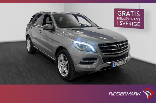 Mercedes-Benz ML 250 4M 204hk Skinn Drag Navi Välservad