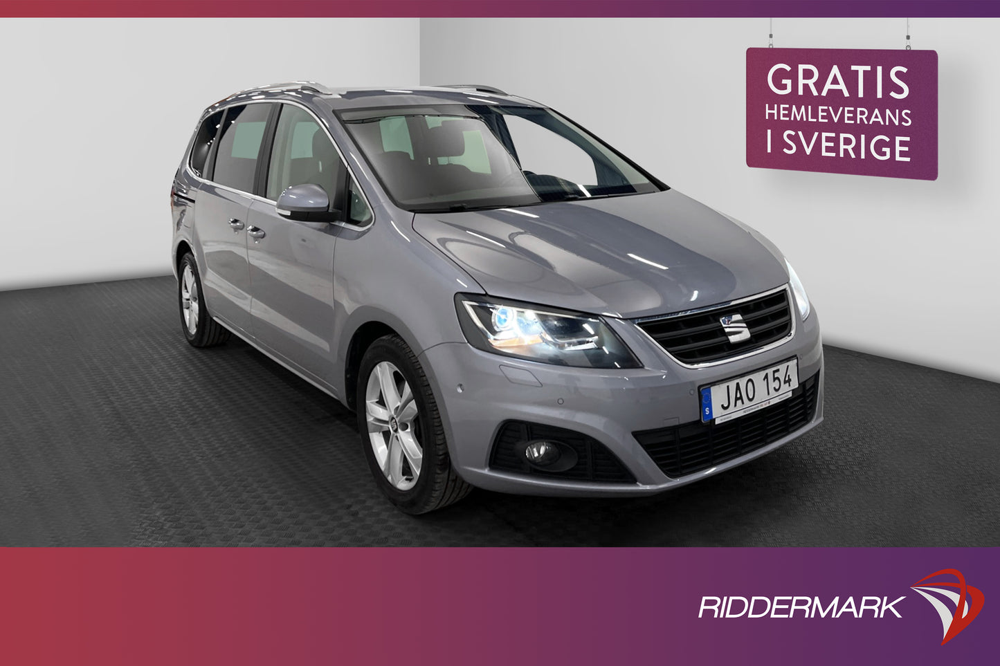 SEAT Alhambra 2.0 TDI 4D 150hk D-Värm Drag 7 Sits Carplay