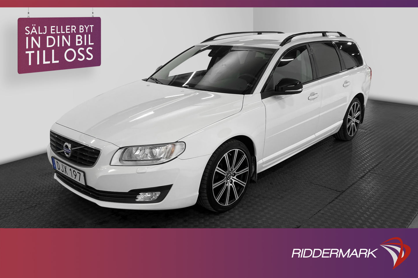 Volvo V70 D4 AWD 181hk Dynamic VOC D-Värmare Skinn Drag Navi