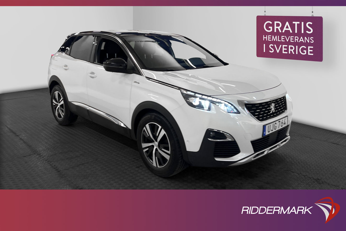 Peugeot 3008 1.6 BlueHDi EAT 120hk GT-Line Värmare Kamera