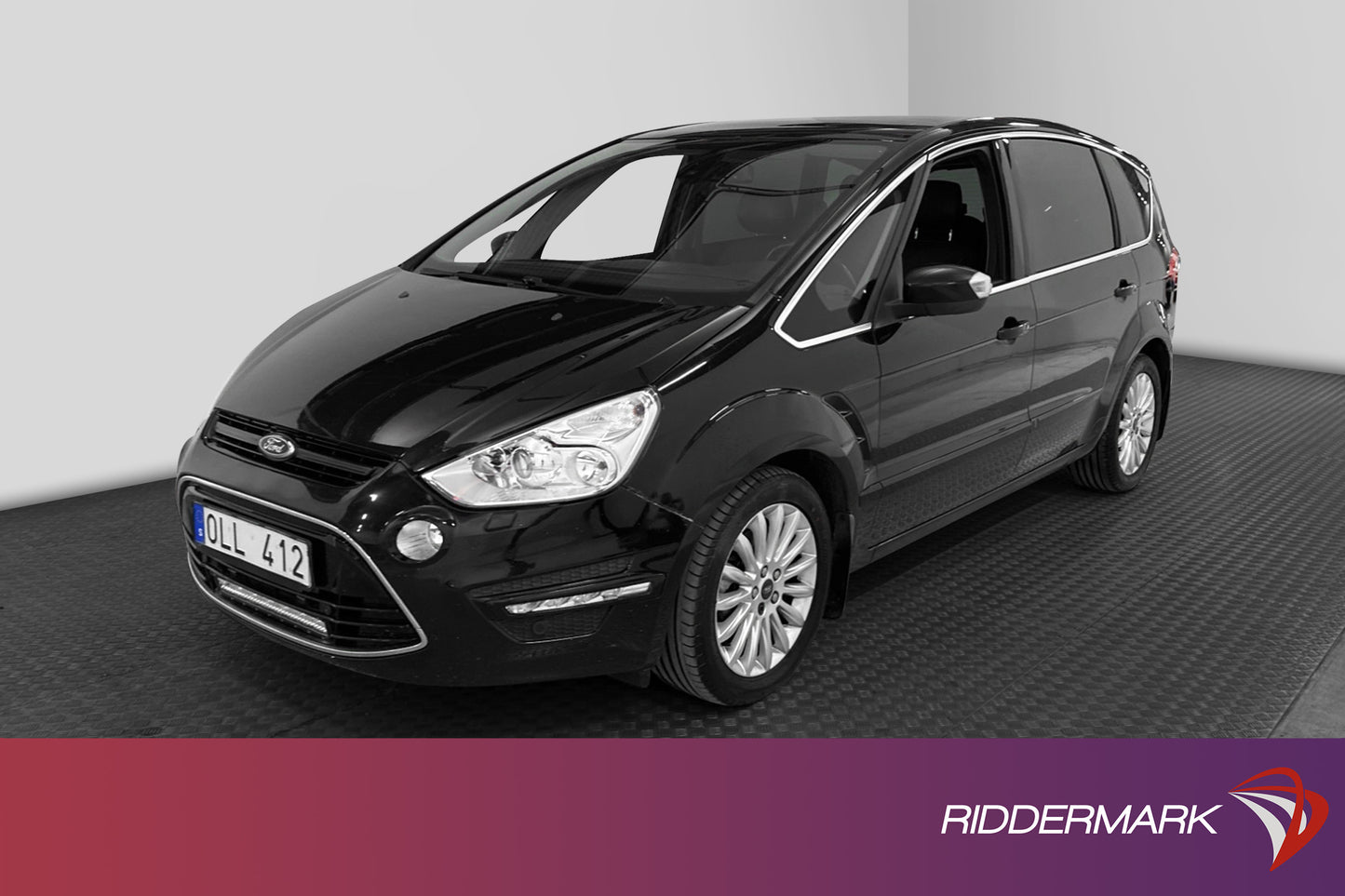 Ford S-Max 2.0 163hk 7-Sits Pano Värmare Drag Skinn Välserv