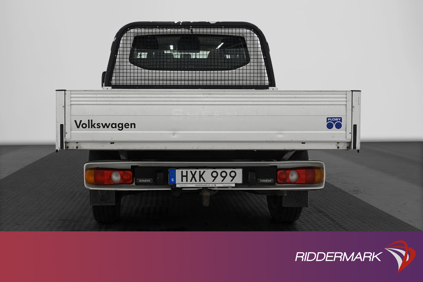 Volkswagen Transport D-Hytt Flakbil Värmare Dragkrok Moms