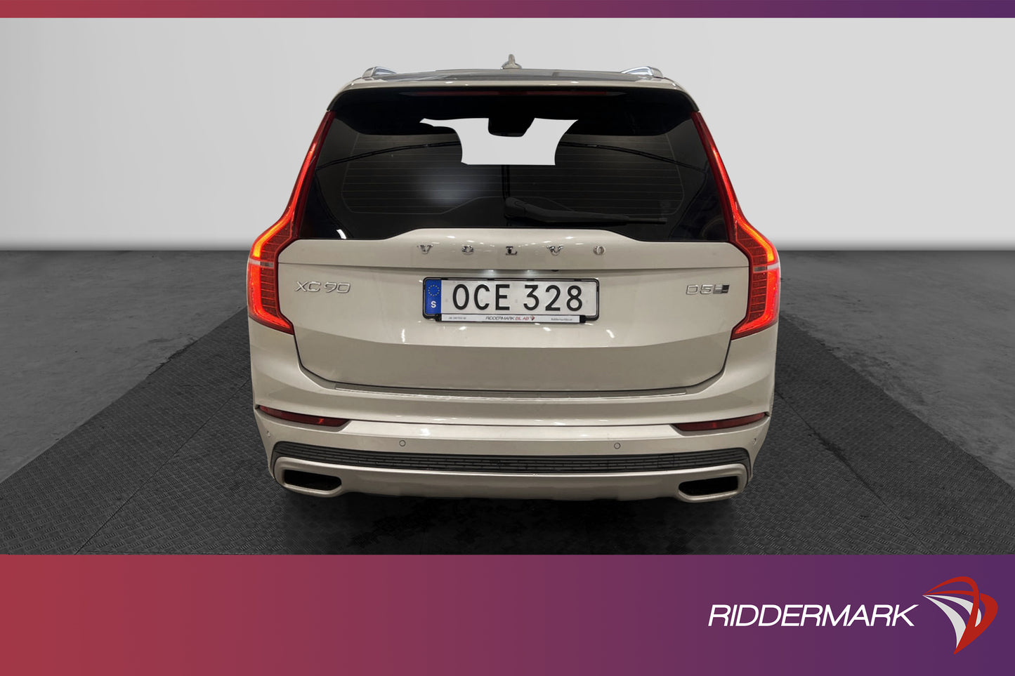 Volvo XC90 D5 235hk AWD Inscription D-Värmare VOC 360º Skinn