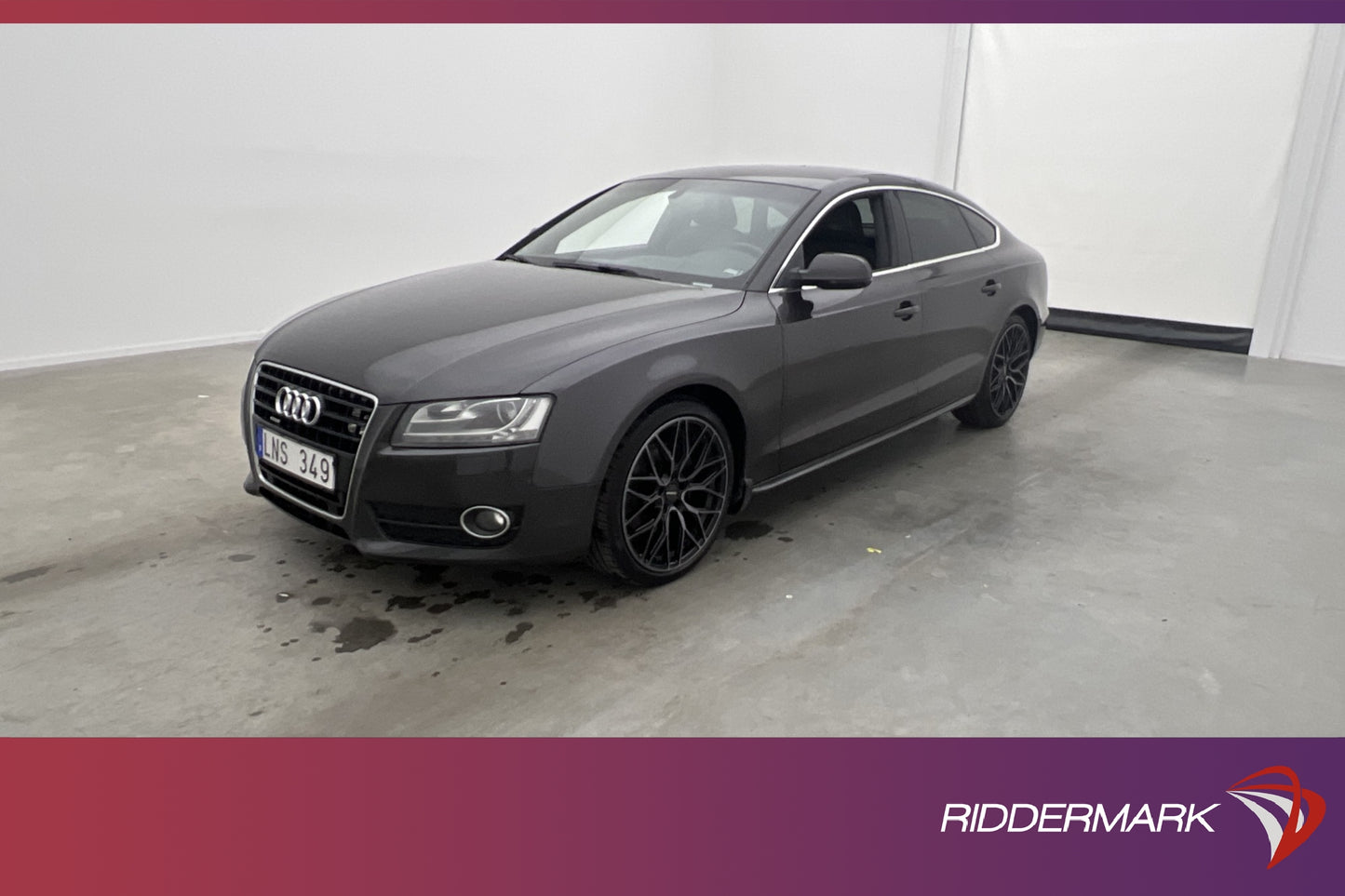 Audi A5 Sportback V6 Q 239hk Comfort B&O Skinn Elstolar Drag