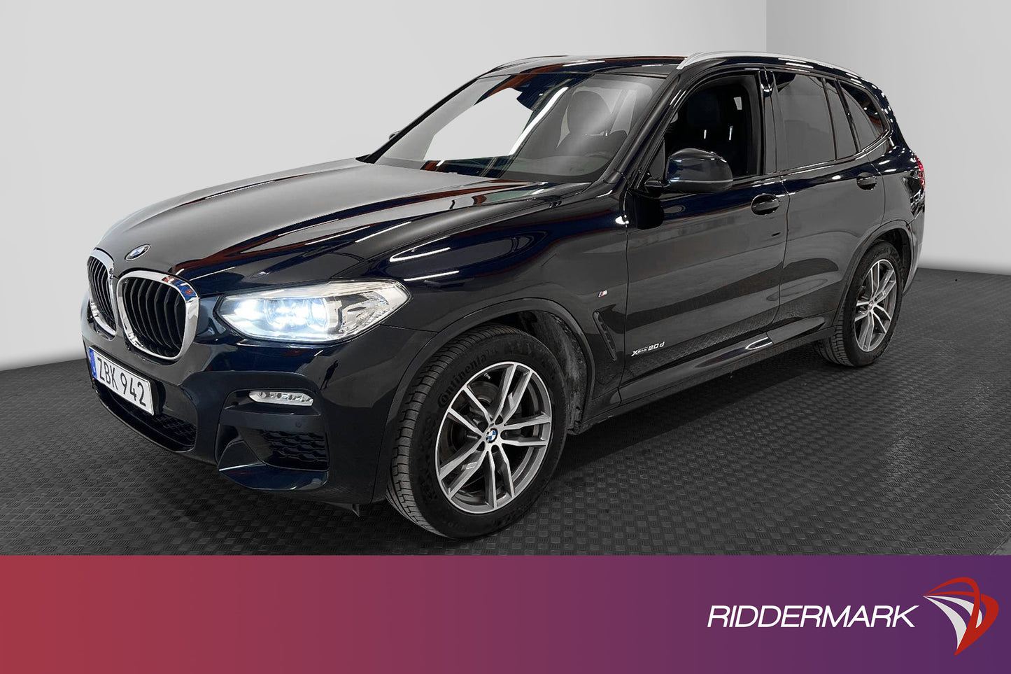 BMW X3 xDrive20d 190hk M-Sport D-Värm HiFi Navi HEMLEVERANS!