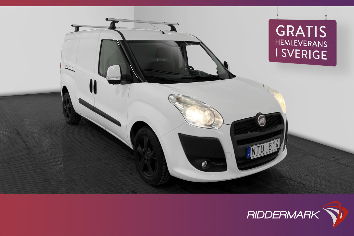 Fiat Doblo Maxi 1.3 90hk Värmare Dragkrok V-inredd PDC