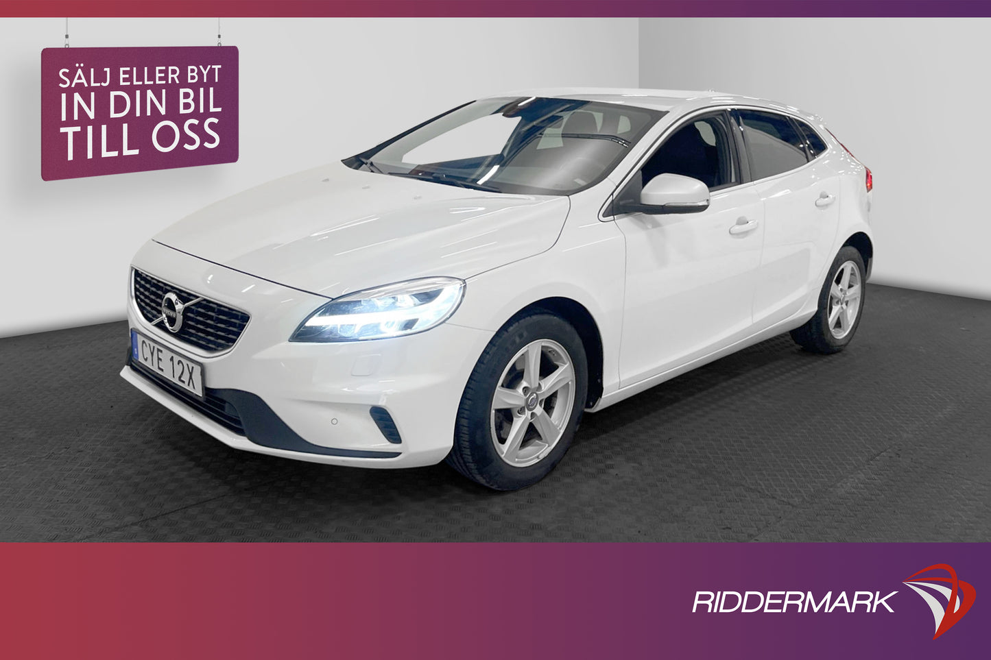 Volvo V40 T3 152hk R-Design Värmare Bluetooth Välservad