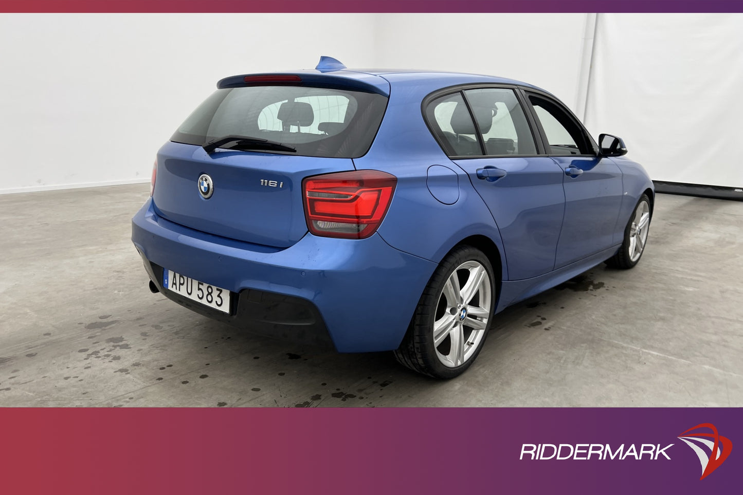 BMW 116i 136hk M Sport Sensorer Alcantara 0.56L/mil