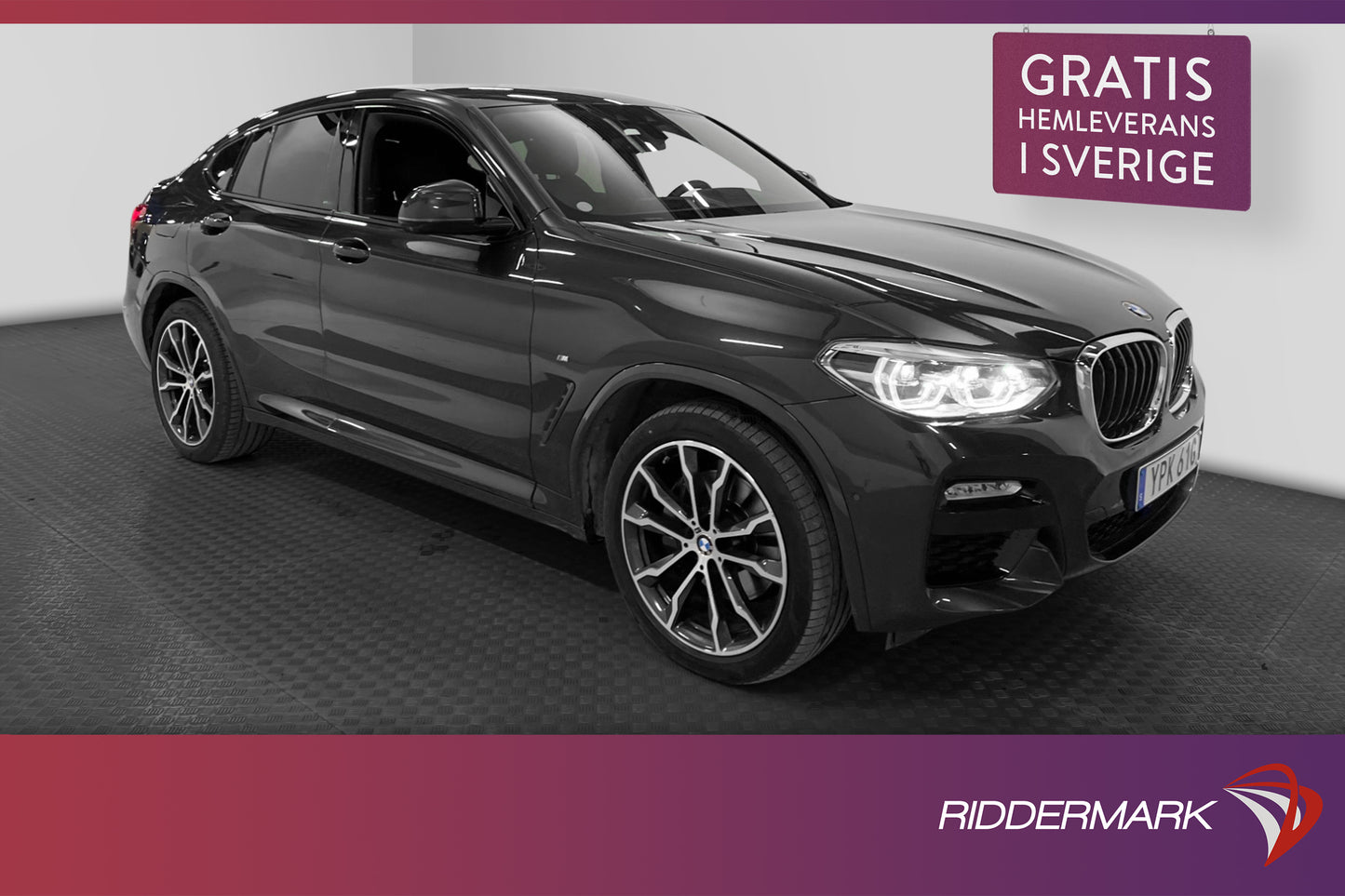 BMW X4 xDrive30d 265hk M Sport D-värm Navi HUD 360° H/K MOMS