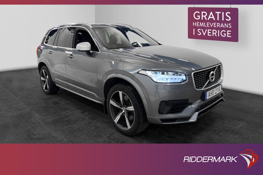 Volvo XC90 Recharge T8 AWD R-Design VOC 7-sits Pano H/K 360°