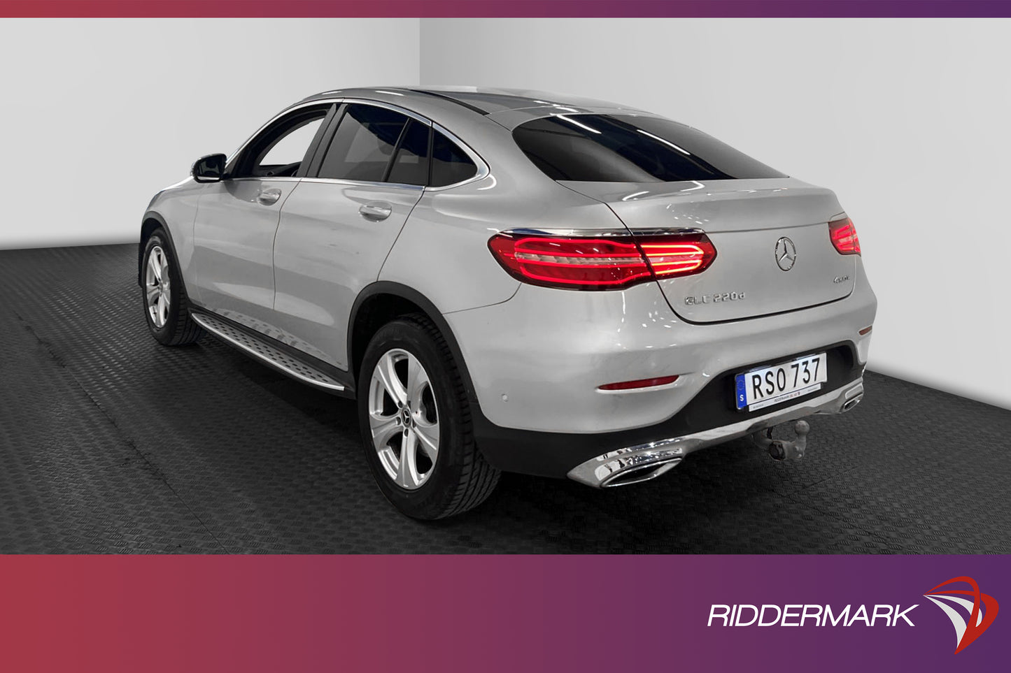 Mercedes-Benz GLC 220 d Coupé 4M D-värm Halvskinn 360° Drag