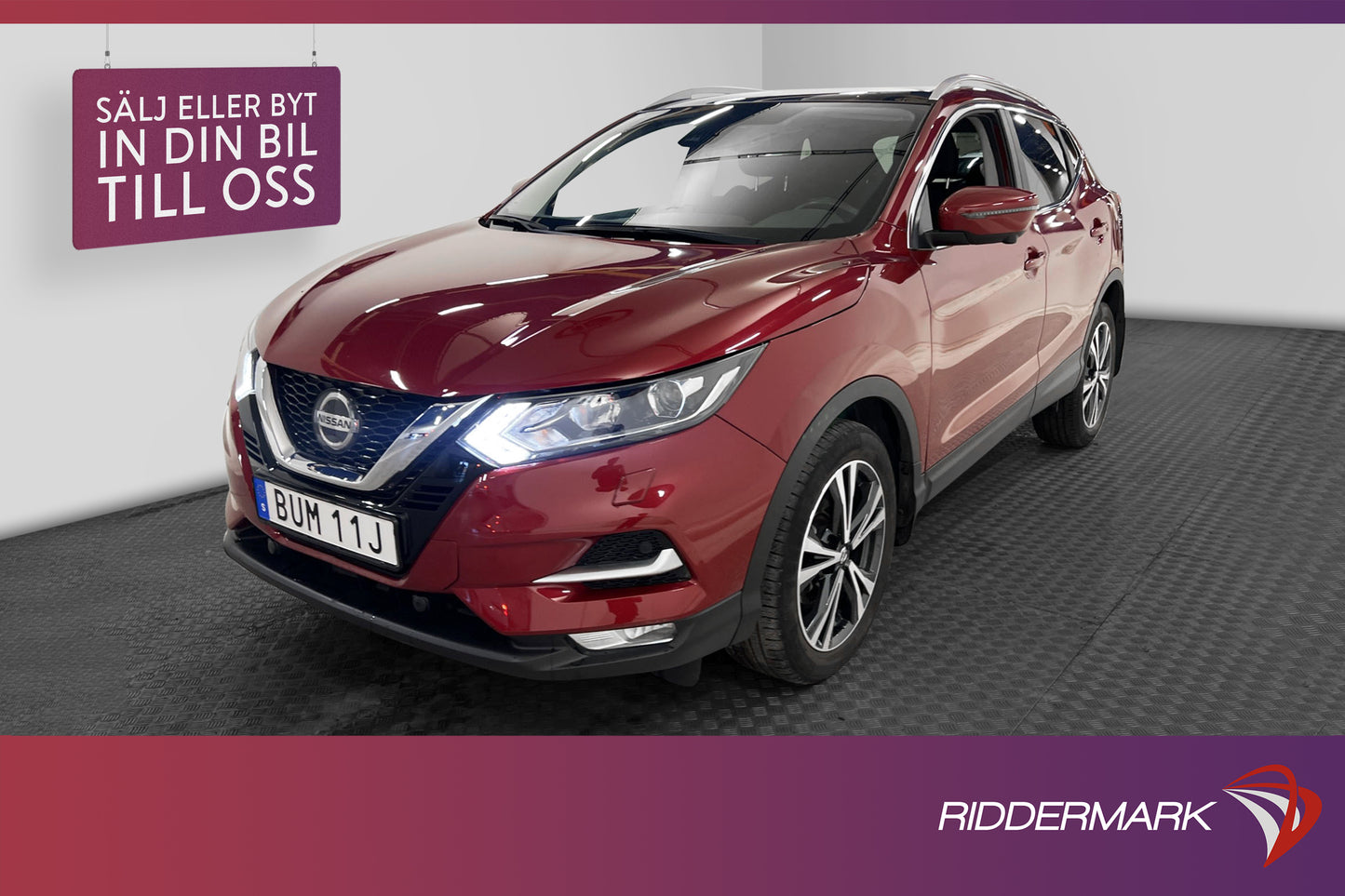 Nissan Qashqai 1.3 DIG-T 160hk 360° Navi Panorama B-kamera