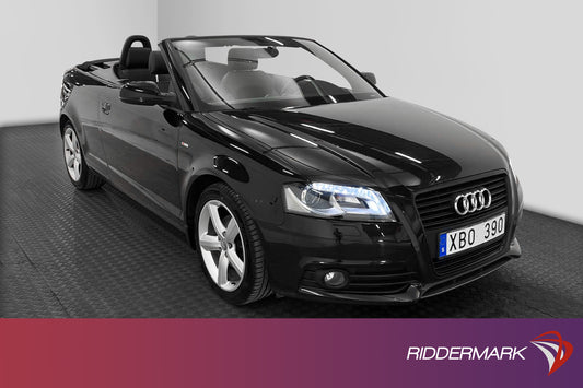 Audi A3 Cabriolet 1.8 TFSI 160hk S-Line En-Brukare 0,66l/mil