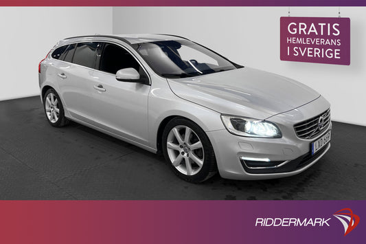 Volvo V60 D3 150hk Momentum VOC Värm Sensorer Rattvärme Drag