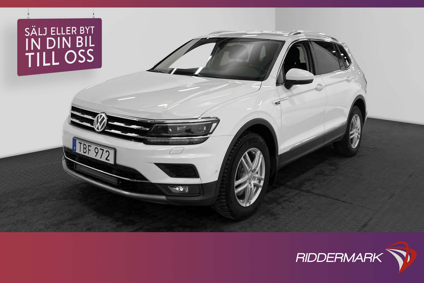 Volkswagen Tiguan Allspace 2.0 TDI 4M 7-Sits Cockpit D-Värm