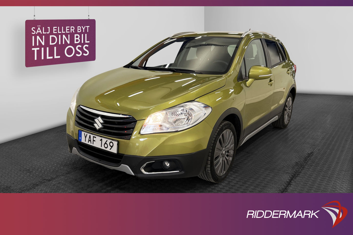 Suzuki SX4 S-Cross 1.6 VVT i-AWD 120hk Drag Kamera M-värmare