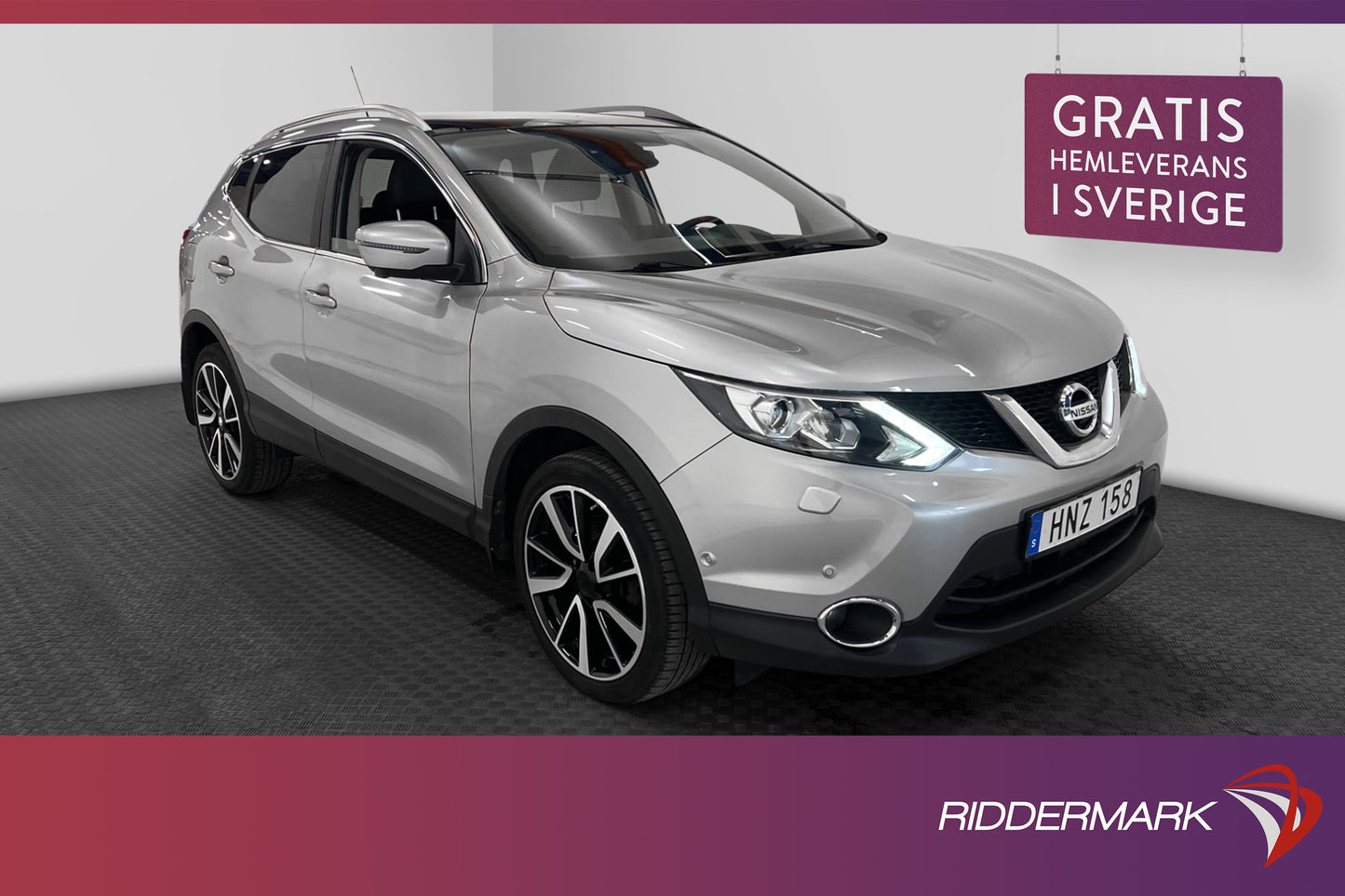 Nissan Qashqai 1.2 115hk Panorama 360° Navi 0.58L/Mil