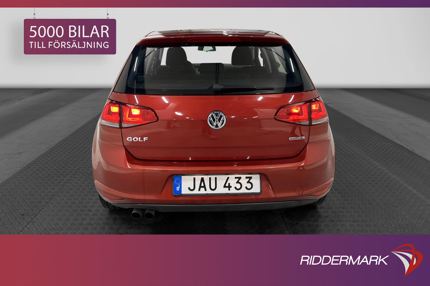 Volkswagen Golf 1.4 TSI Multifuel 125hk P-sensorer Adaptiv