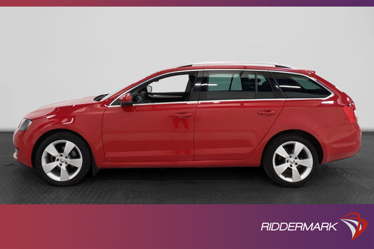 Škoda Octavia 1.4 TSI 150hk Premium Värmare CANTON Navi Drag