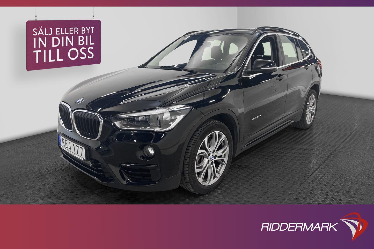 BMW X1 xDrive20d 190hk Sport line Drag P-sensorer Nyservad