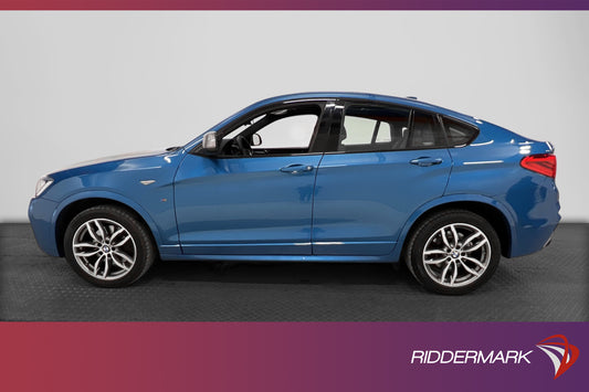 BMW X4 M40i 360hk M-sport Pano H/K Skinn Navi Backkamera