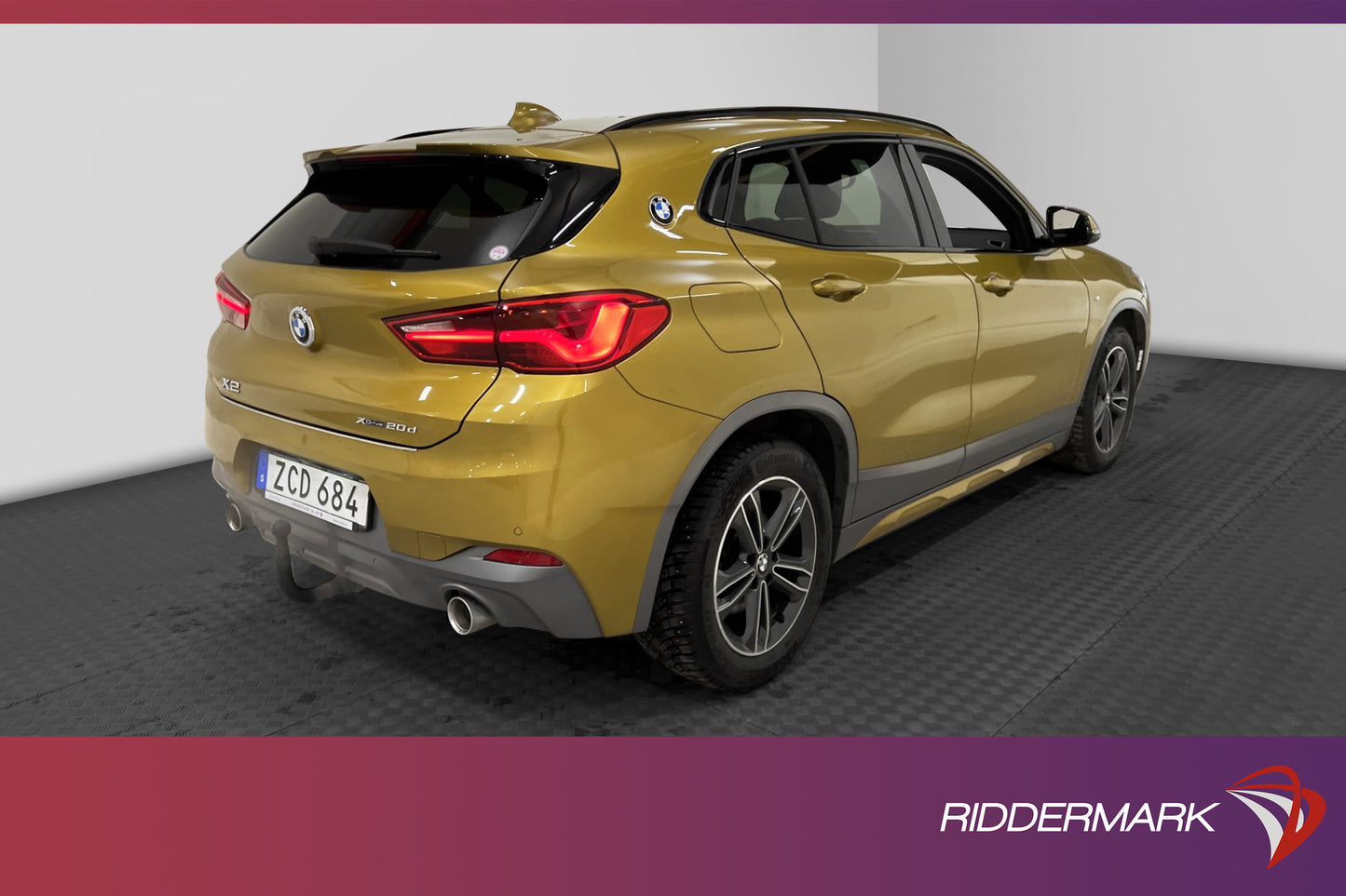 BMW X2 xDrive20d 190hk M-Sport B-Kamera HuD Navi T-Lucka