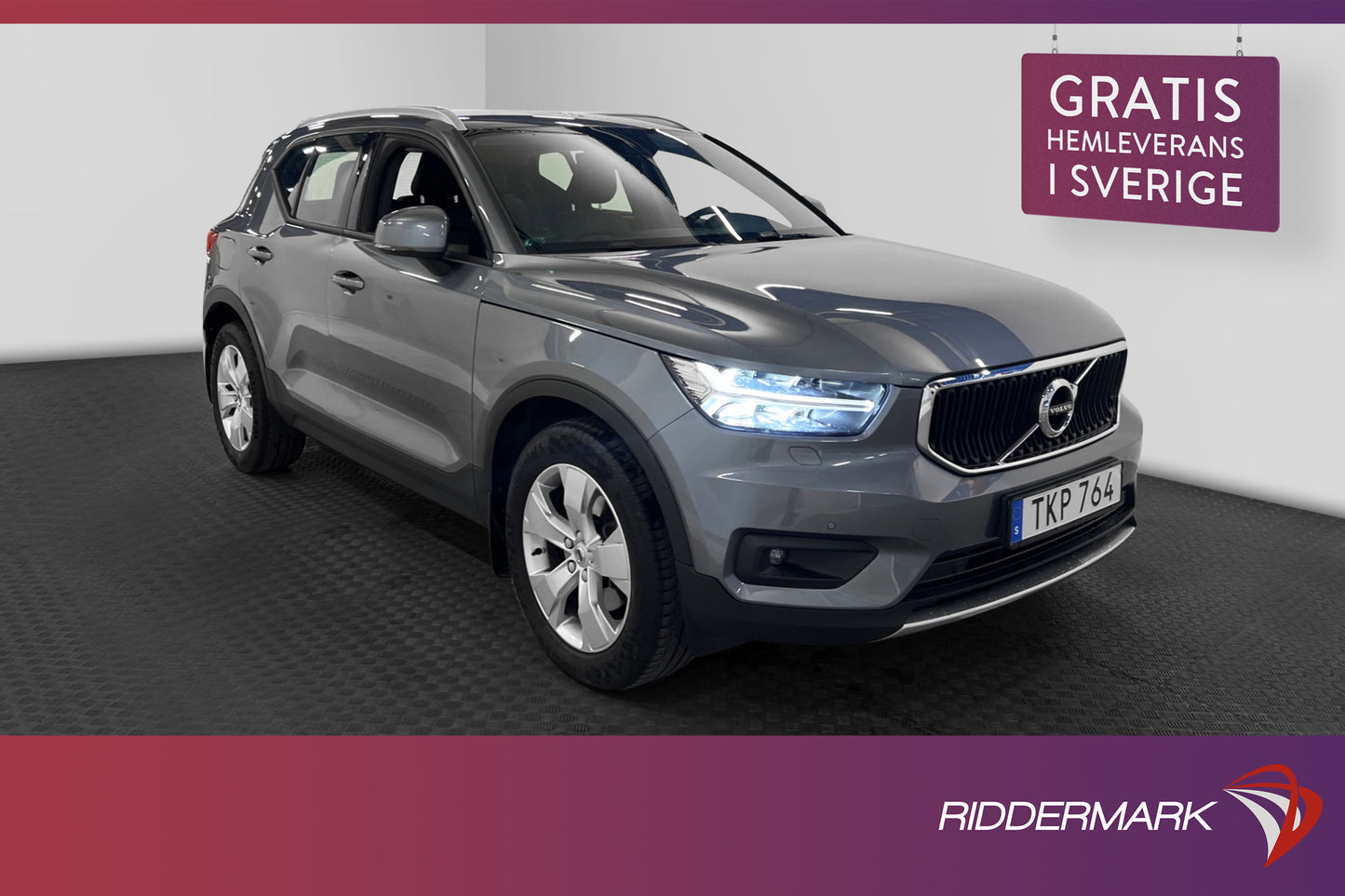 Volvo XC40 T5 250hk Polestar Navi B-kamera Skinn VOC P-värm