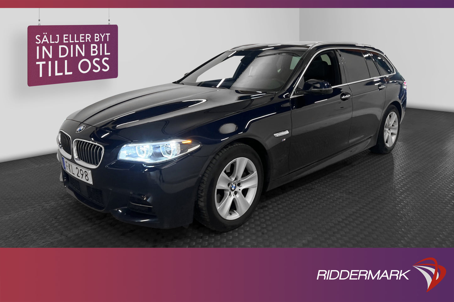 BMW 530d xDrive 258hk M-Sport Pano Dvärm 360° HuD Skinn Drag