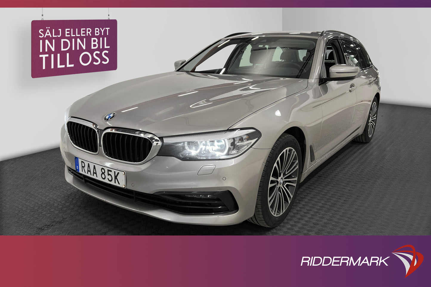 BMW 520d xDrive 190 hk Drag P-sensor Navi Skinn Backkamera