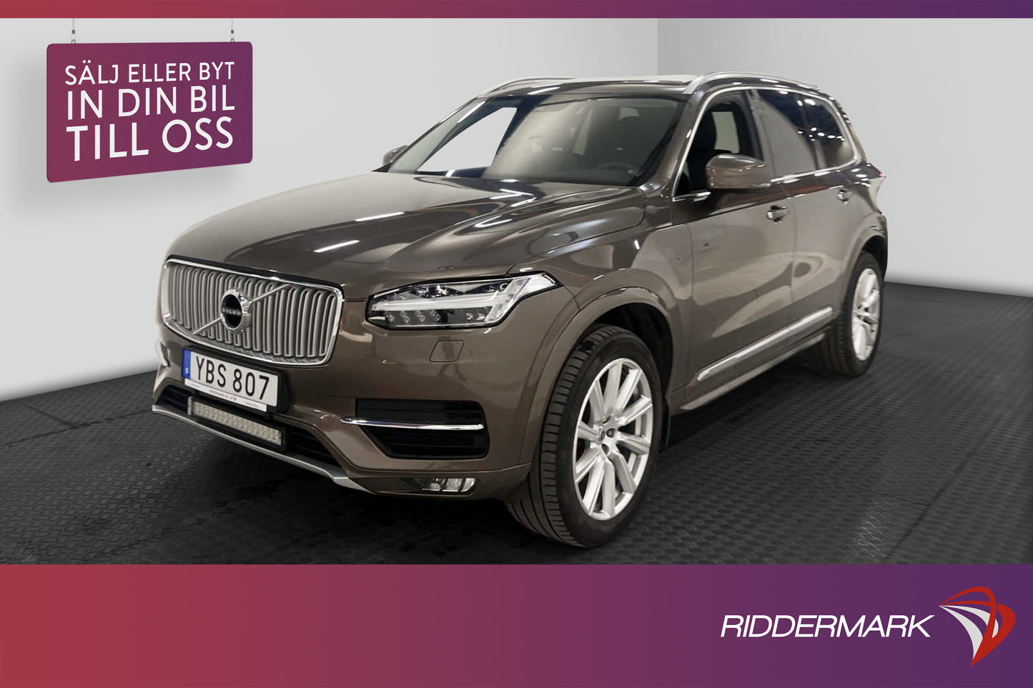 Volvo XC90 D5 AWD 225hk Inscription 7-Sits Voc Drag Navi