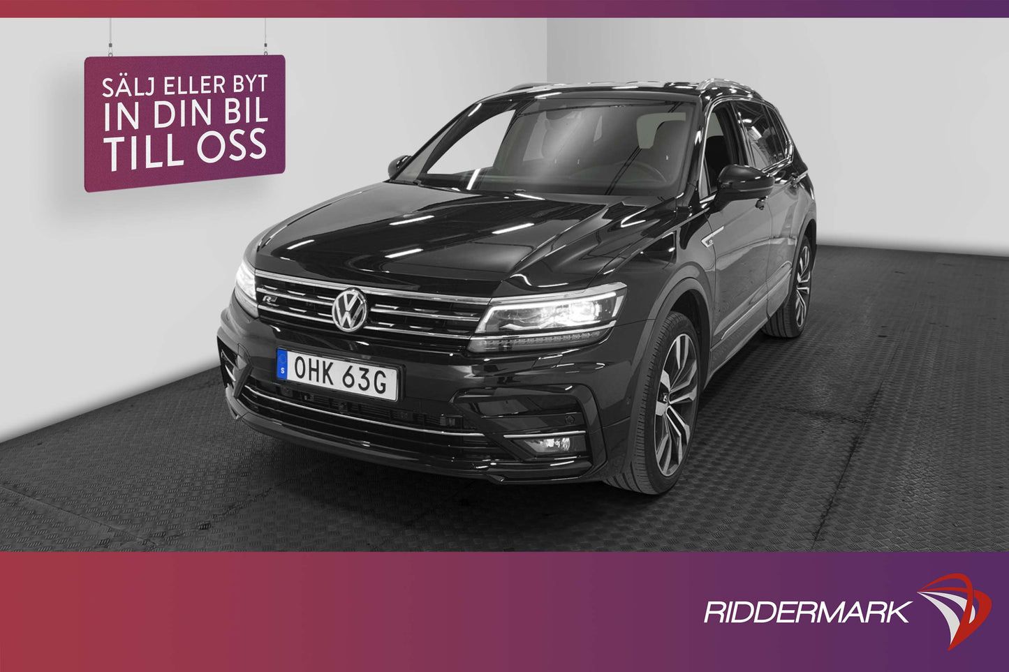 Volkswagen Tiguan Allspace TDI 4M R-Line 360° D-Värm Cockpit