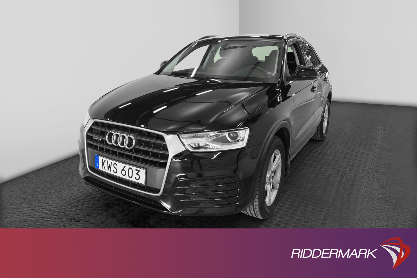 Audi Q3 2.0 TDI Quattro 150hk Proline P-sensorer Euro 6