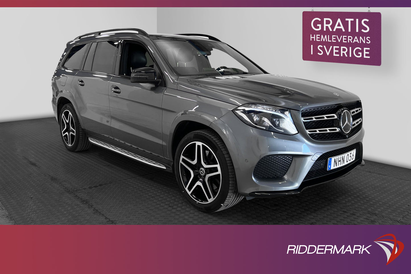 Mercedes-Benz GLS 350d 4M AMG 7-Sits D-värme H/K Pano 360°