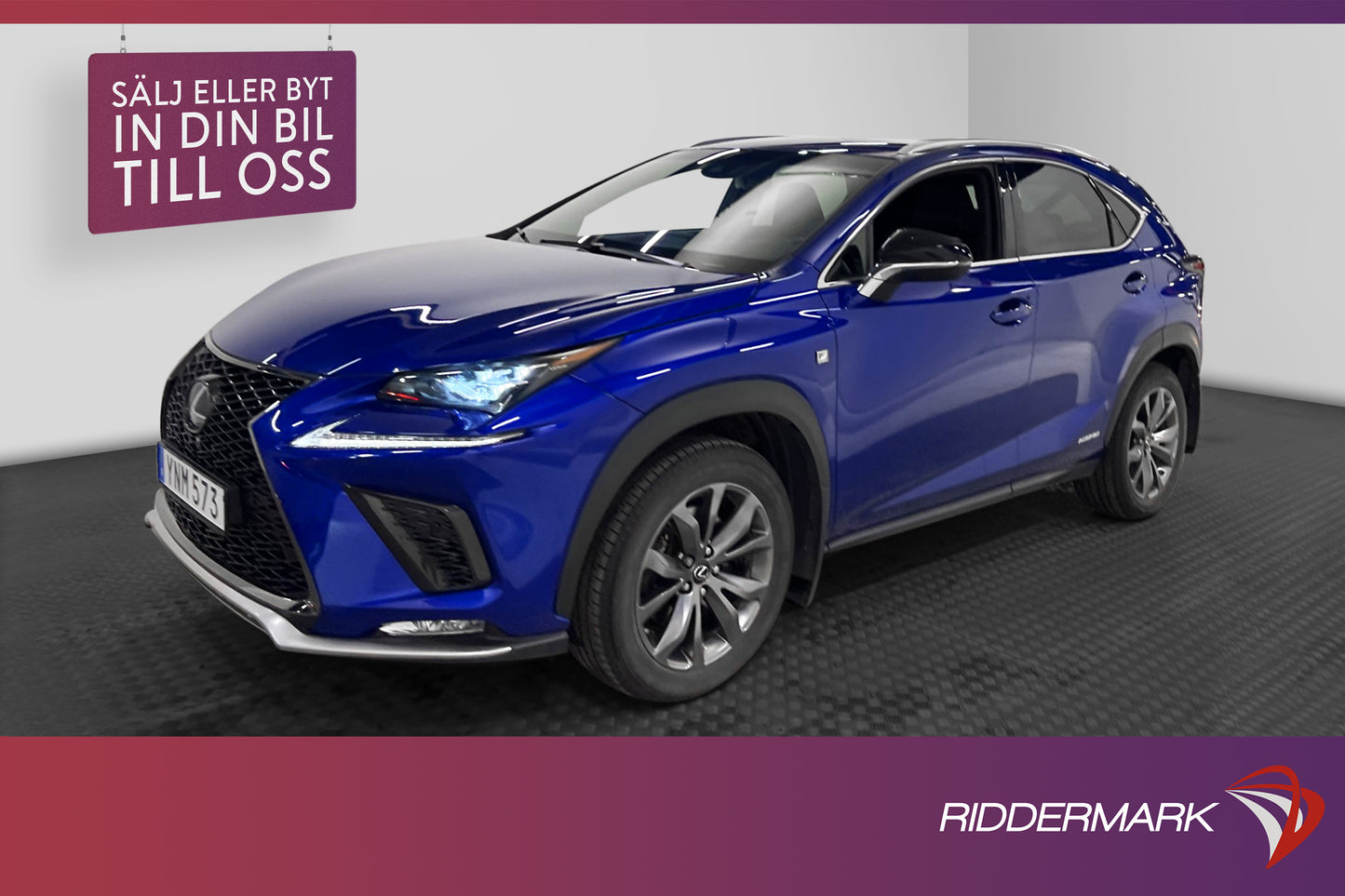 Lexus NX 300h 2.5 AWD F Sport Premium Skinn Navi Drag 197hk