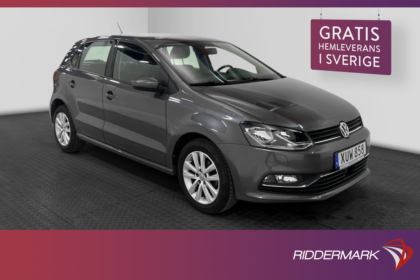 Volkswagen Polo 1.2 TSI 90hk AUTOMAT  P-sensorer 2739mil!