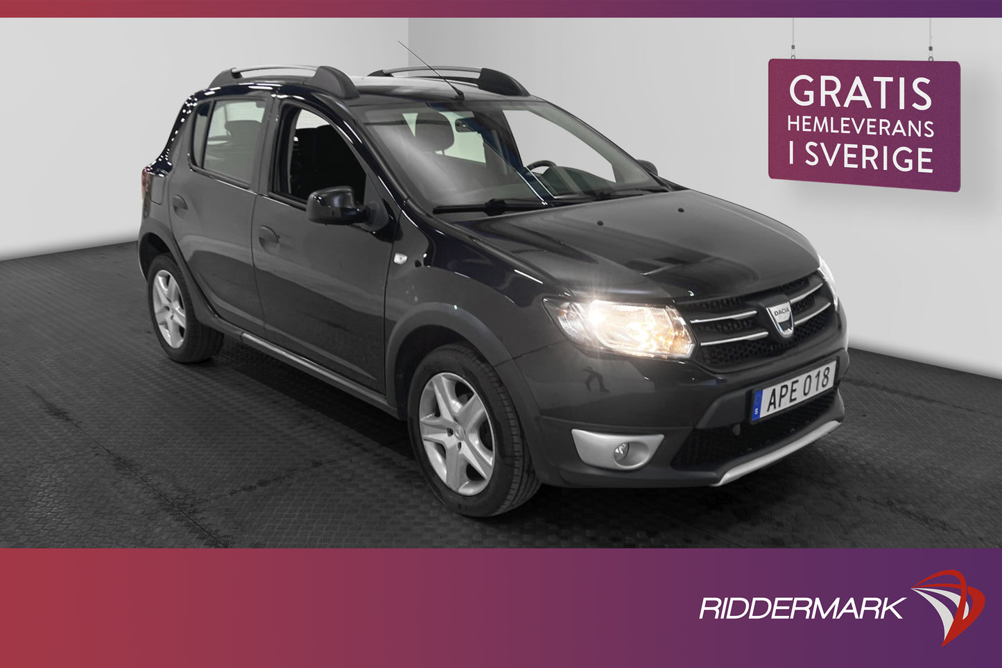 Dacia Sandero Stepway 0.9 TCe 90hk Prestige Värmare Navi PDC